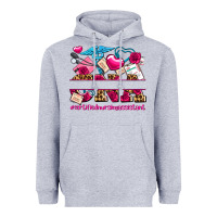 Heather Grey valentines day cna certified nursing assistant Heavyweight Hoodie - AdoDesignShop