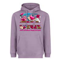 Lavender valentines day cna certified nursing assistant Heavyweight Hoodie - AdoDesignShop