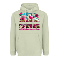 Matcha valentines day cna certified nursing assistant Heavyweight Hoodie - AdoDesignShop