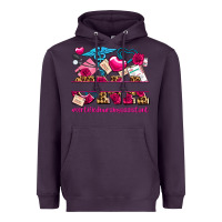 Plum valentines day cna certified nursing assistant Heavyweight Hoodie - AdoDesignShop