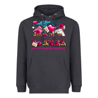 Smoke valentines day cna certified nursing assistant Heavyweight Hoodie - AdoDesignShop