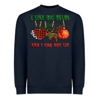 Navy i like big bulbs and i can not lie Heavyweight Sweatshirt - BarkalooDesign