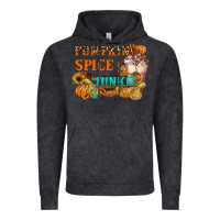 Vintage Black Pumpkin Spice Junkie Vintage Hoodie - FaDigitalArtStudio