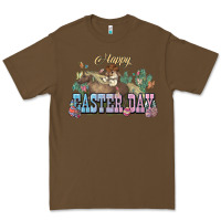 Cacao Happy Easter Day rodeo Premium Tee - HowdyJamesFarm