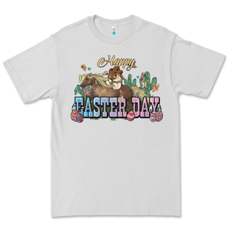 Happy Easter Day Rodeo Premium Tee by HowdyJamesFarm | Teevron