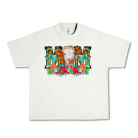 Mom Cow Flowers Urban Heavy Tee | Teevron