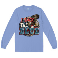 I Back The Blue Long Sleeve Tee | Teevron