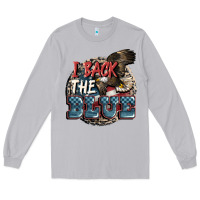 Moon Dust I back the blue Long Sleeve Tee - FaDigitalArtStudio