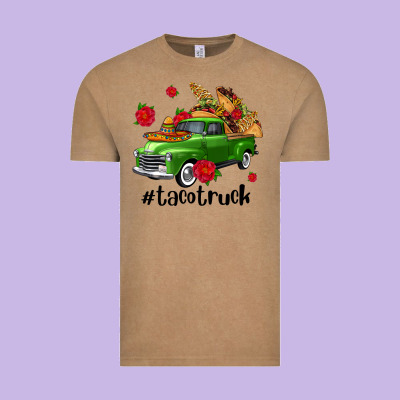 Tacotruck Olivia Vintage Tee Designed By Oliviacreatesart