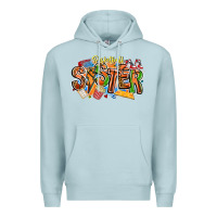 Blue Mist basketball sister Premium Hoodie - CowhideDigitalArt