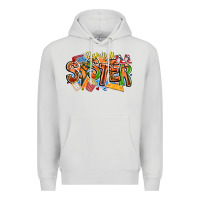 Dove Grey basketball sister Premium Hoodie - CowhideDigitalArt