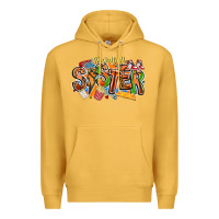 Mustard basketball sister Premium Hoodie - CowhideDigitalArt