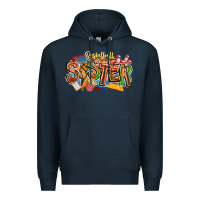Navy basketball sister Premium Hoodie - CowhideDigitalArt