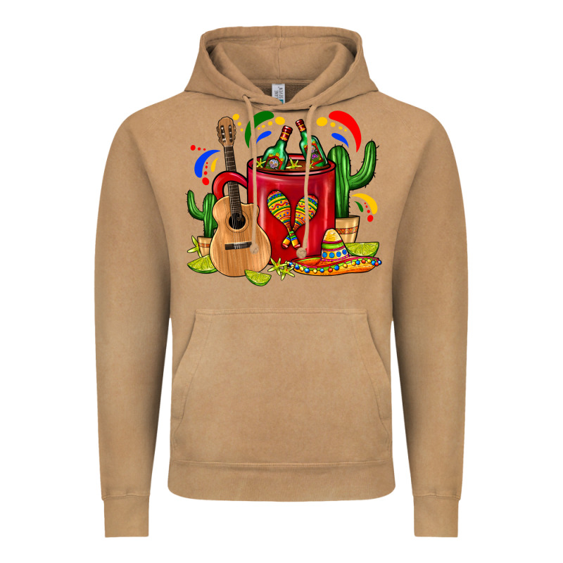 Mexico Coffee Mug Vintage Hoodie by FaDigitalArtStudio | Teevron
