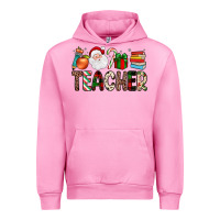 Fuchsia Pink teacher christmas Urban Hoodie - JahusDesignShop