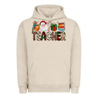 Pigment French Oak teacher christmas Urban Hoodie - JahusDesignShop