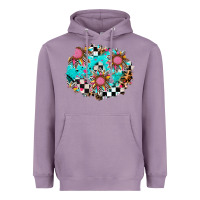 Lavender race sunflower patches Heavyweight Hoodie - AdoDesignShop