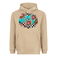 Mushroom race sunflower patches Heavyweight Hoodie - AdoDesignShop