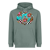 Sage race sunflower patches Heavyweight Hoodie - AdoDesignShop