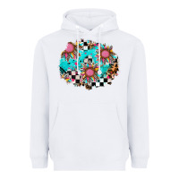 White race sunflower patches Heavyweight Hoodie - AdoDesignShop