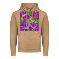 Vintage Camel Mardi Gras leopard Seamless Pattern Vintage Hoodie - FaDigitalArtStudio