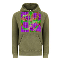 Vintage Olive Mardi Gras leopard Seamless Pattern Vintage Hoodie - FaDigitalArtStudio