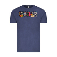 Vintage Denim teacher Vintage Tee - OliviaCreatesArt
