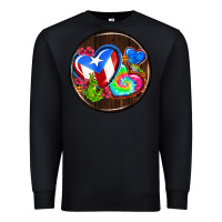 Black puerto rico coasters Premium Sweatshirt - AdoDesignShop