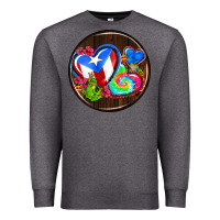 Charcoal Heather puerto rico coasters Premium Sweatshirt - AdoDesignShop