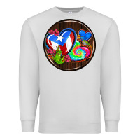 Dove Grey puerto rico coasters Premium Sweatshirt - AdoDesignShop
