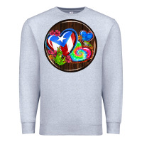 Heather Grey puerto rico coasters Premium Sweatshirt - AdoDesignShop