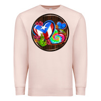Pale Pink puerto rico coasters Premium Sweatshirt - AdoDesignShop
