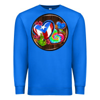 True Royal puerto rico coasters Premium Sweatshirt - AdoDesignShop