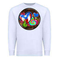 White puerto rico coasters Premium Sweatshirt - AdoDesignShop