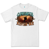White Cowboys never die Premium Tee - HowdyJamesFarm