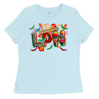 Baby Blue cinco de mayo lpn Ladies Tee - CowGirlArtShop