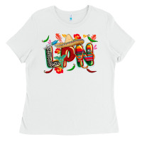 White cinco de mayo lpn Ladies Tee - CowGirlArtShop