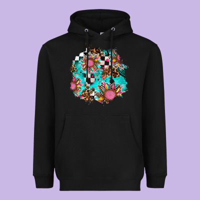 Race Sunflower Patches Heavyweight Hoodie Designed By Adodesignshop