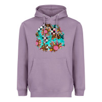 Lavender race sunflower patches Heavyweight Hoodie - AdoDesignShop