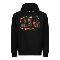 Black Surgical Technologist Premium Hoodie - CowhideDigitalArt