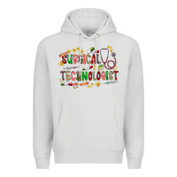 Dove Grey Surgical Technologist Premium Hoodie - CowhideDigitalArt