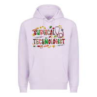 Lilac Surgical Technologist Premium Hoodie - CowhideDigitalArt