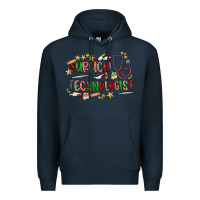 Navy Surgical Technologist Premium Hoodie - CowhideDigitalArt
