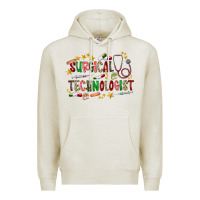 Oatmeal Heather Surgical Technologist Premium Hoodie - CowhideDigitalArt