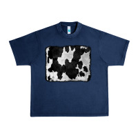 Navy Cowhide Urban Heavy Tee - CowCowDesign