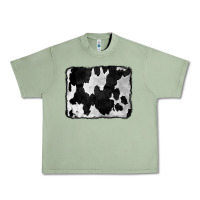 Oil Green Cowhide Urban Heavy Tee - CowCowDesign