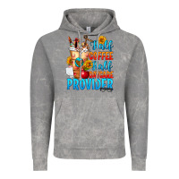 Cloud Rock Half coffee half daycare provider Vintage Hoodie - FaDigitalArtStudio