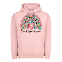 Pigment Salmon teach love inspire Urban Hoodie - JahusDesignShop