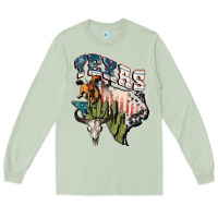 Matcha Texas 4th of July Long Sleeve Tee - FaDigitalArtStudio