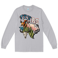 Moon Dust Texas 4th of July Long Sleeve Tee - FaDigitalArtStudio